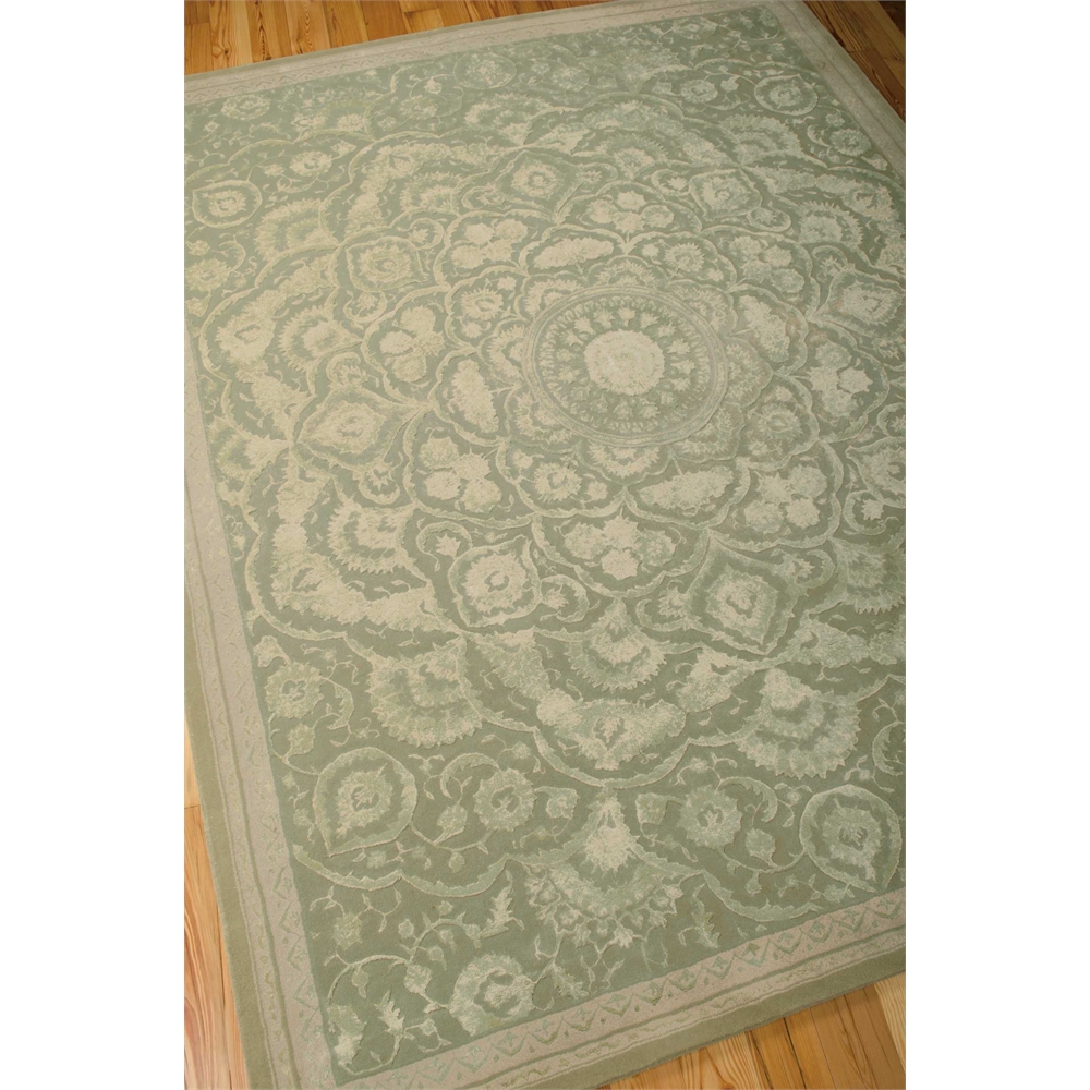 Regal Green Area Rug. Picture 4
