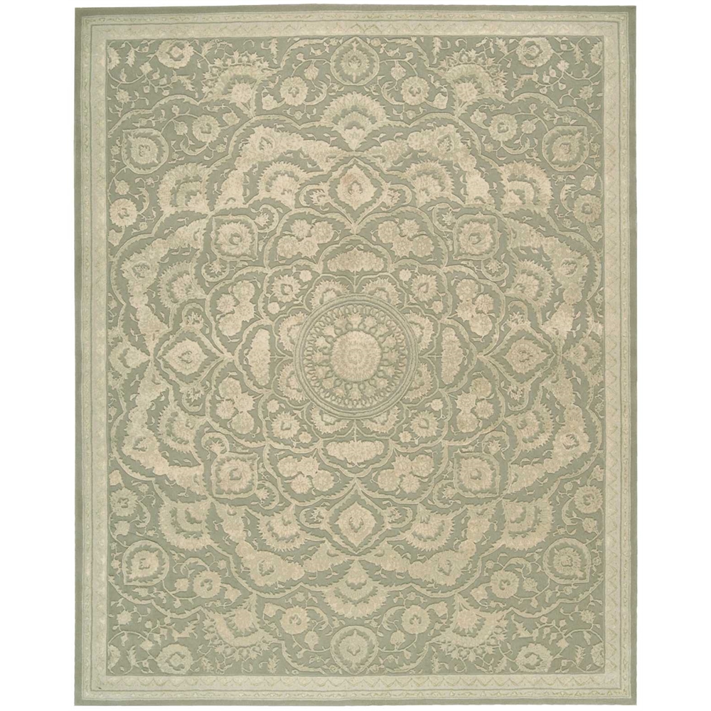 Regal Green Area Rug. Picture 1