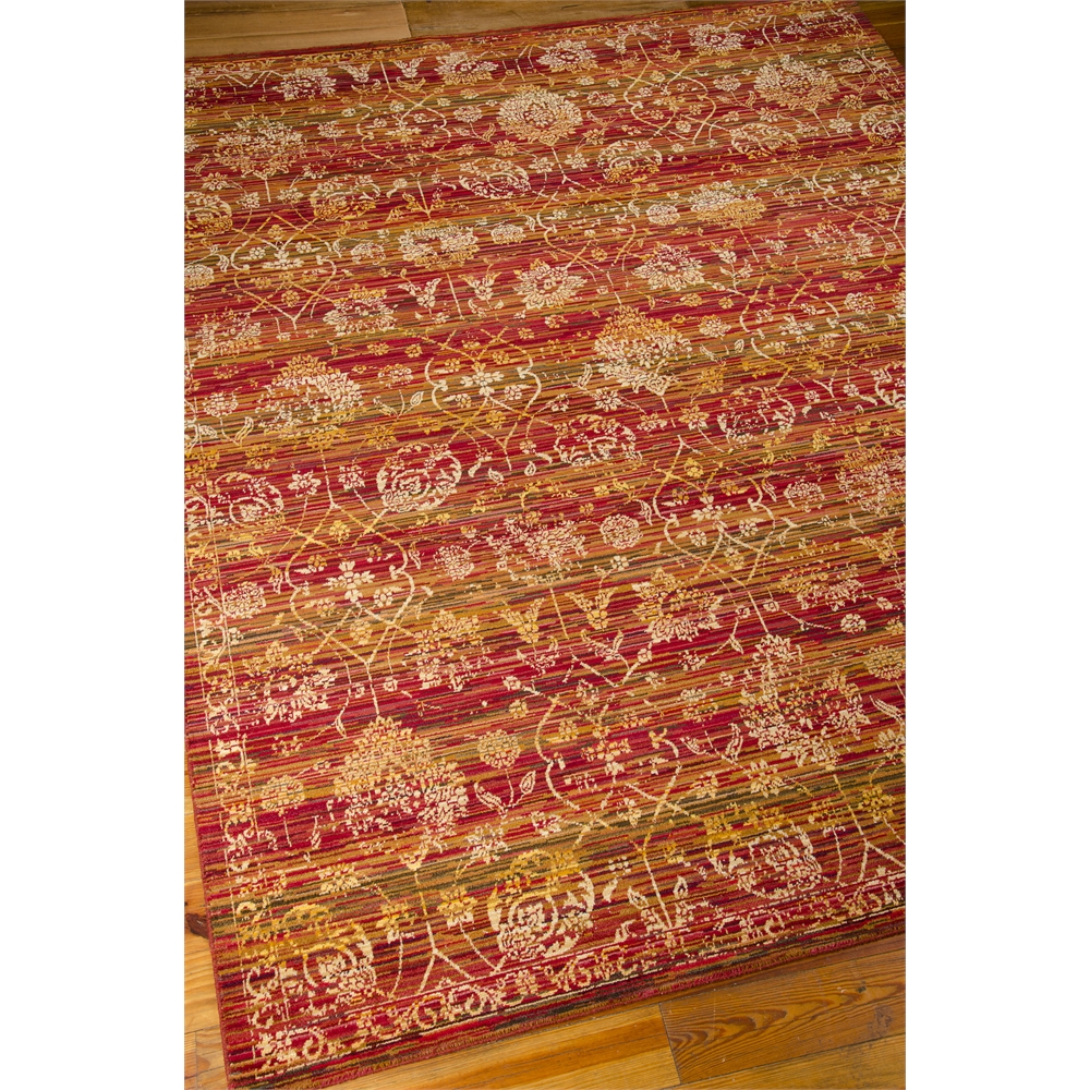 Rhapsody Area Rug, Sienna/Gold, 7'9" x 9'9". Picture 3