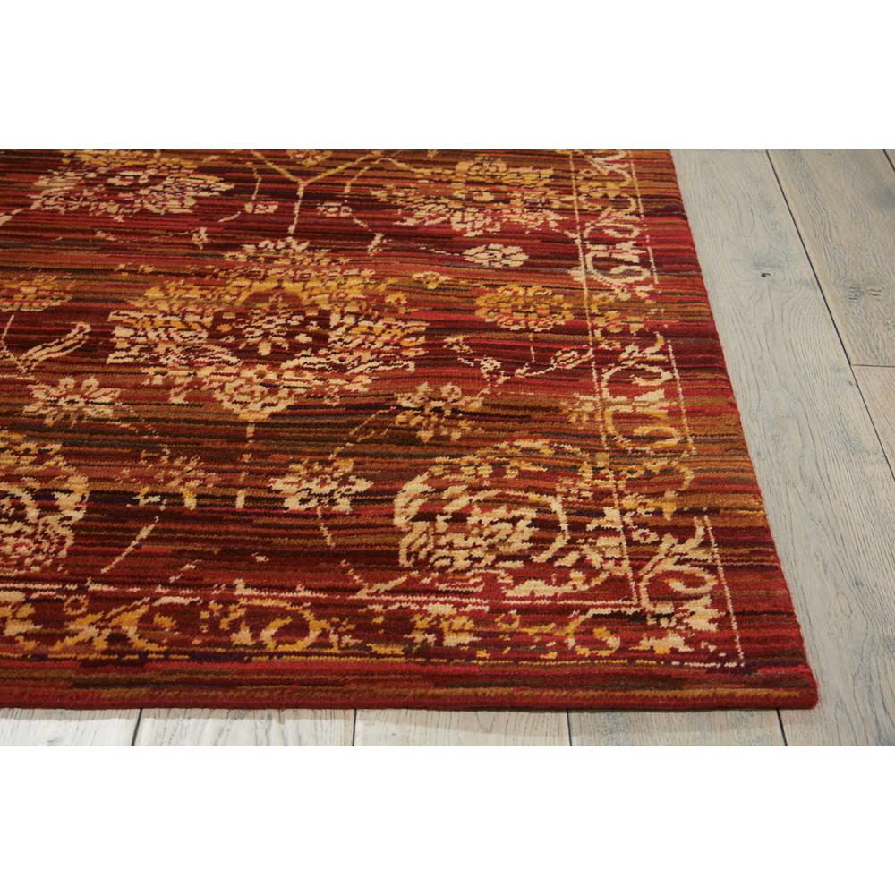 Rhapsody Area Rug, Sienna/Gold, 8'6" x 11'6". Picture 3