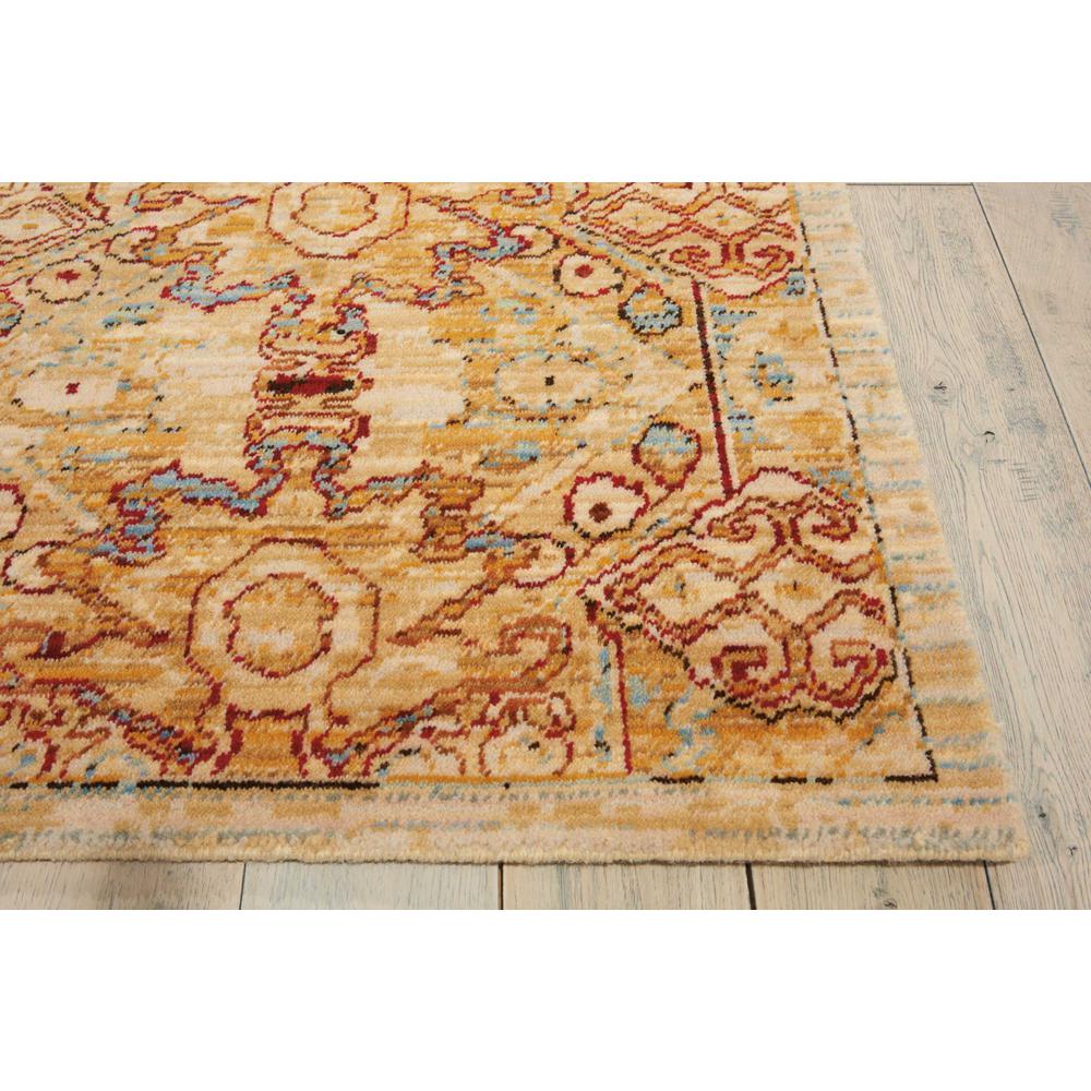 Rhapsody Area Rug, Light Gold, 5'6" x 8'. Picture 3
