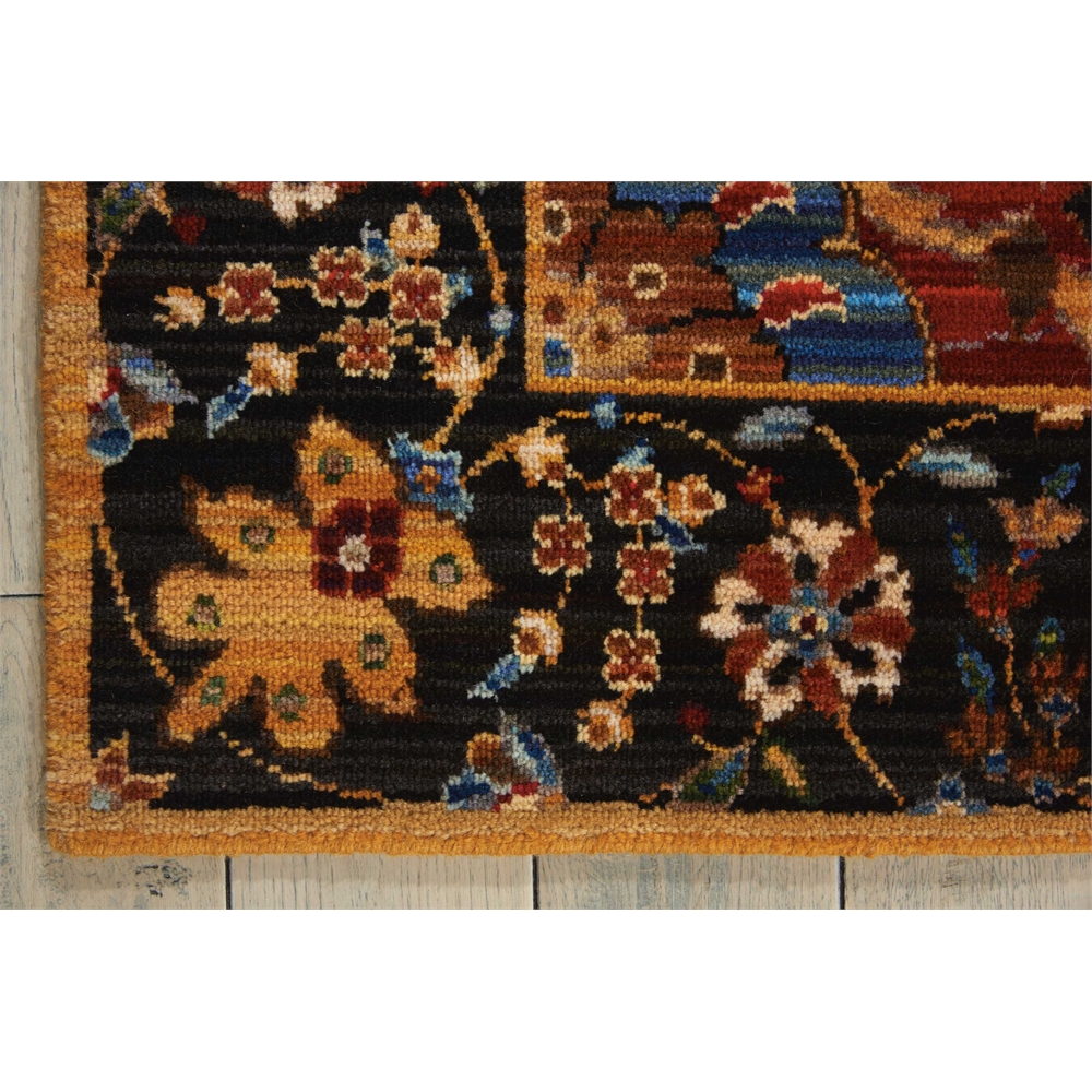 Rhapsody Area Rug, Red, 7'9" x 9'9". Picture 2