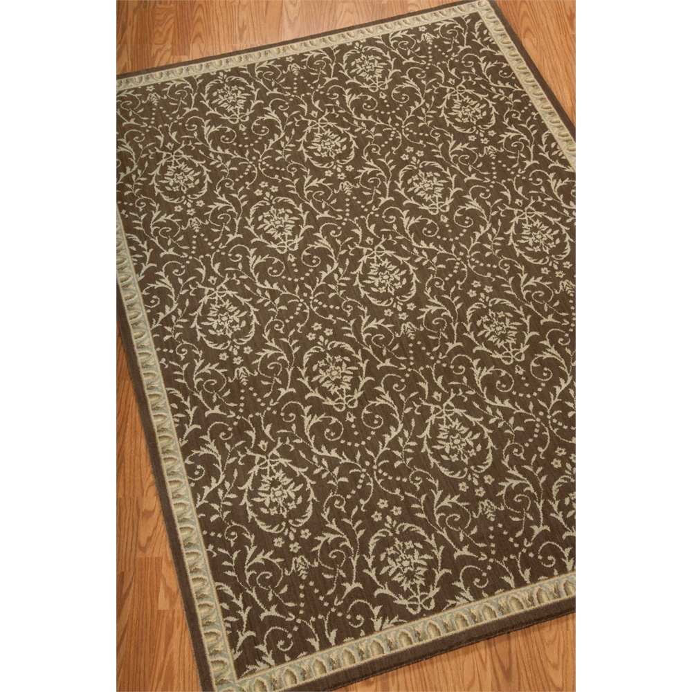 Riviera Chocolate Area Rug. Picture 4