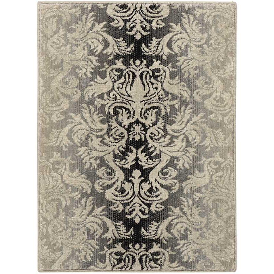 Riviera Area Rug, Charcoal, 3'6" x 5'6". Picture 2