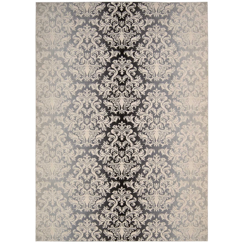 Riviera Area Rug, Charcoal, 7'9" x 10'10". Picture 1