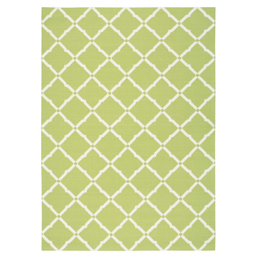 Home & Garden Area Rug, Light Green, 5'3" x 7'5". Picture 1