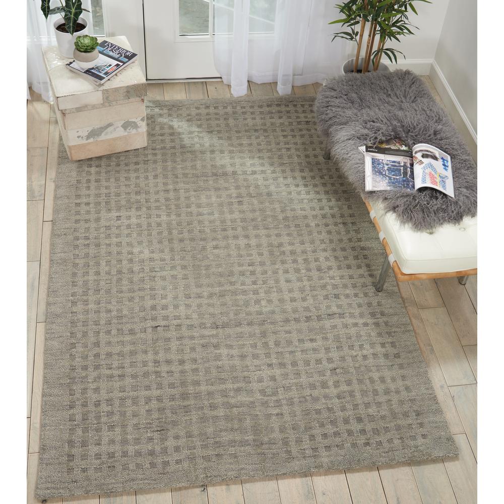 Perris Area Rug, Charcoal, 5' x 7'6". Picture 5
