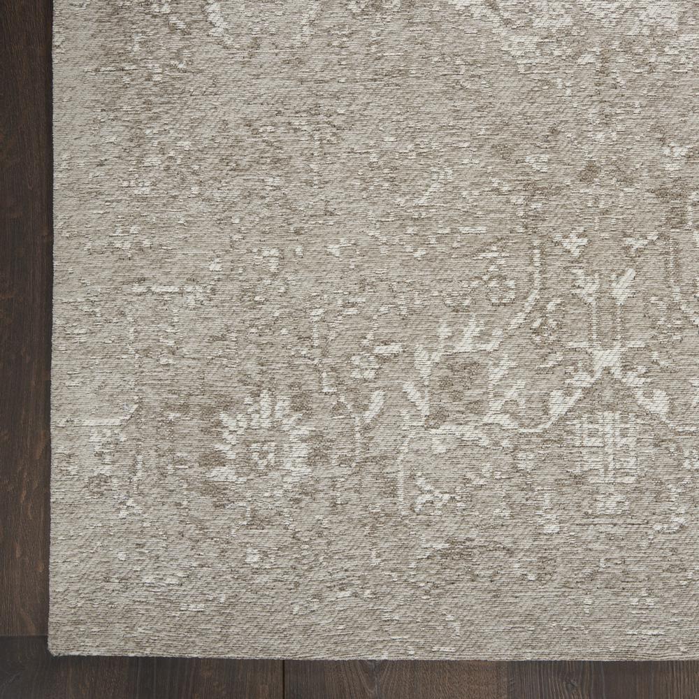 DAS06 Damask Lt Grey Area Rug- 6' x 9'. Picture 4