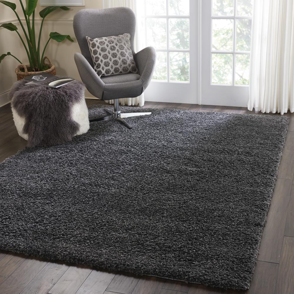 Shag Rectangle Area Rug, 7' x 10'. Picture 3