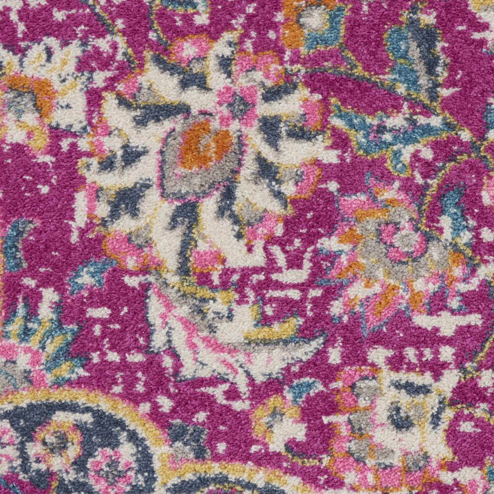 PSN22 Passion Pink Area Rug- 4' x ROUND. Picture 6