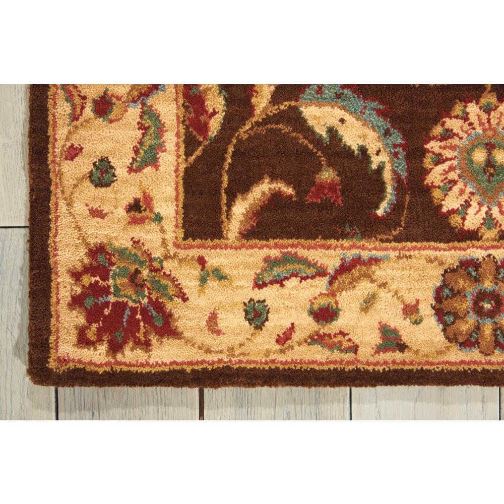 Rectangle Traditional Machine Made Area Rug. Picture 3