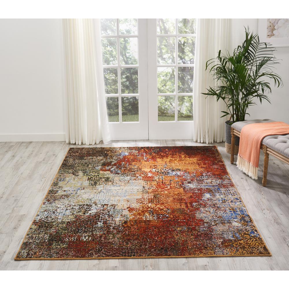 Modern Rectangle Area Rug, 6' x 8'. Picture 2