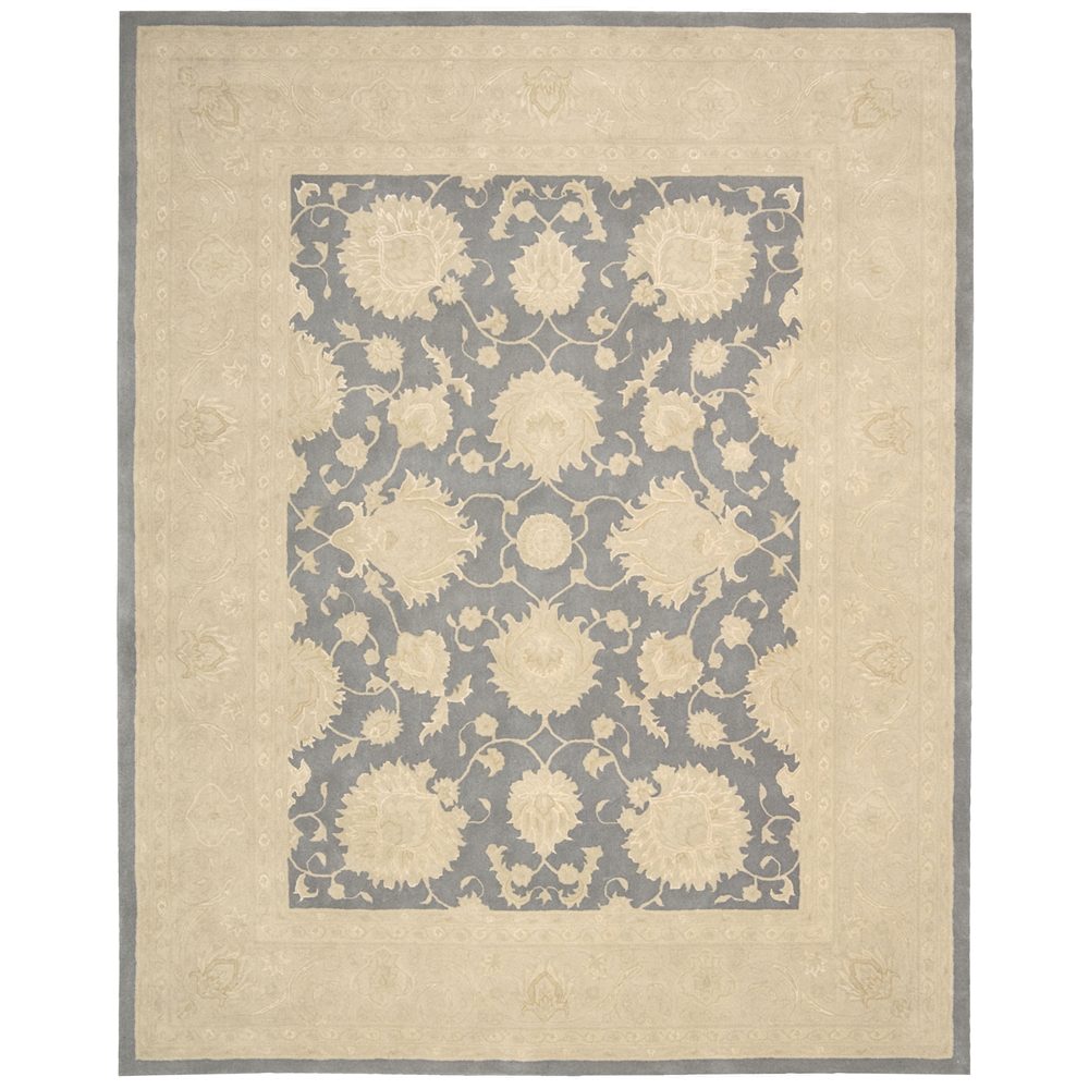 Royal Serenity "Hyde Park" Slate Area Rug. Picture 1