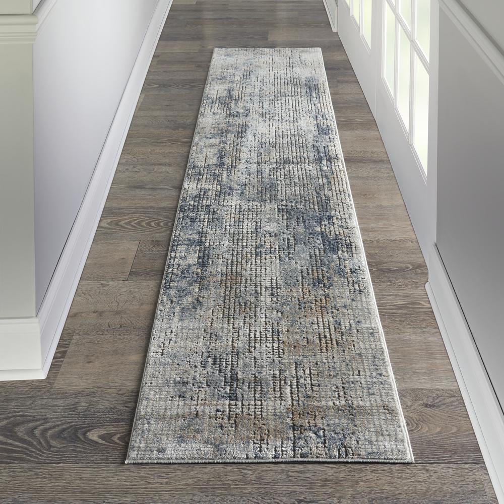 Contemporary Runner Area Rug, 10' Runner. Picture 2