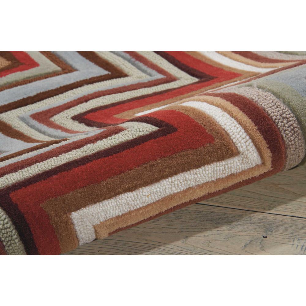 Contemporary Rectangle Area Rug, 4' x 6'. Picture 4