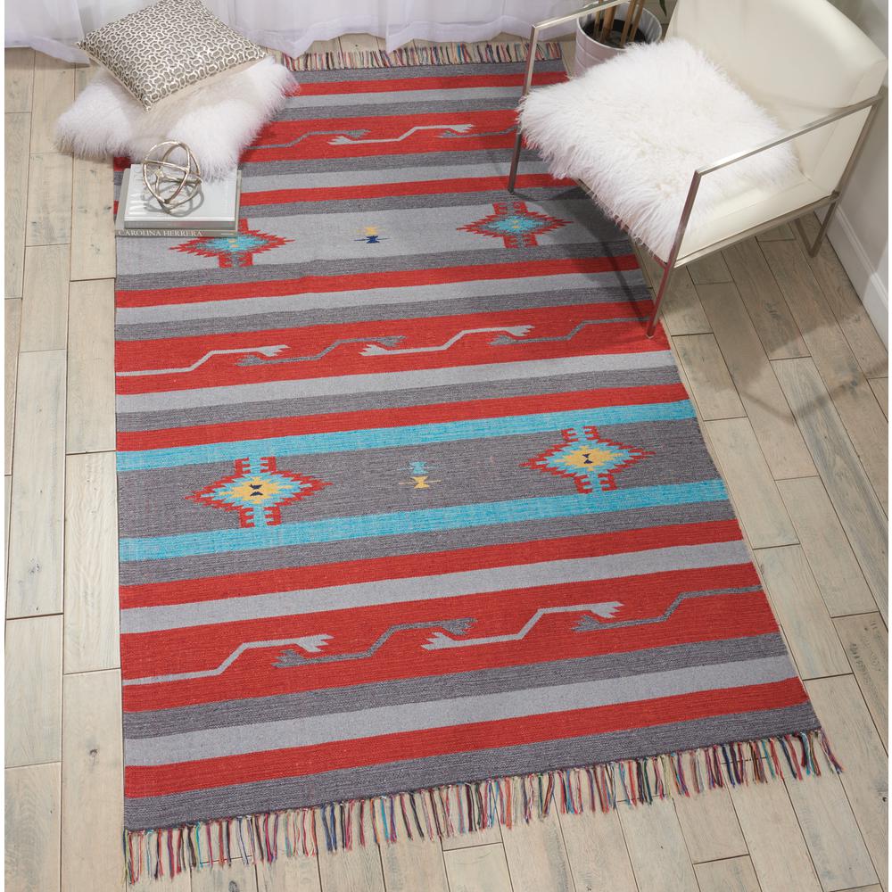 Southwestern Rectangle Area Rug, 5' x 7'. Picture 10