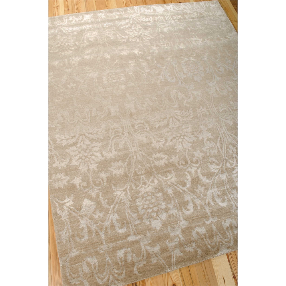 Silk Shadows Light Gold Area Rug. Picture 4