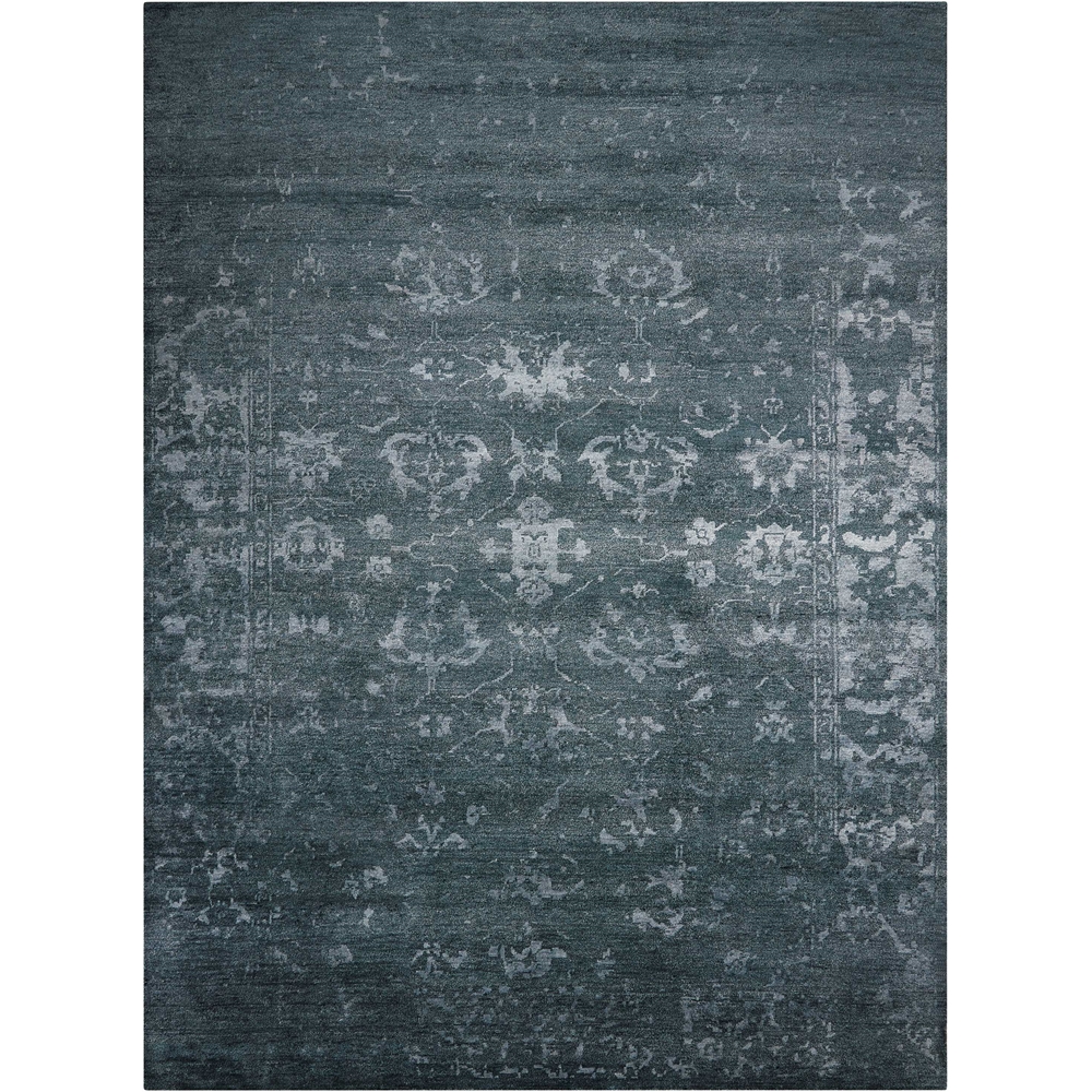 Silk Shadows Blue Stone Area Rug. Picture 1
