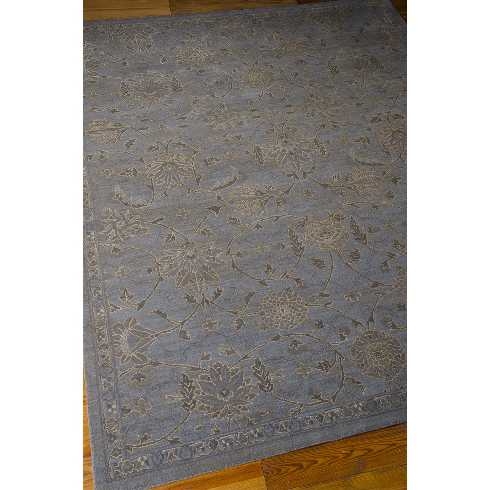 Silk Infusion Rectangle Rug By, Blue, 7'9" X 9'9". Picture 4