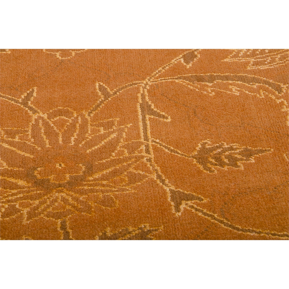 Silk Infusion Rectangle Rug By, Copper, 7'9" X 9'9". Picture 2