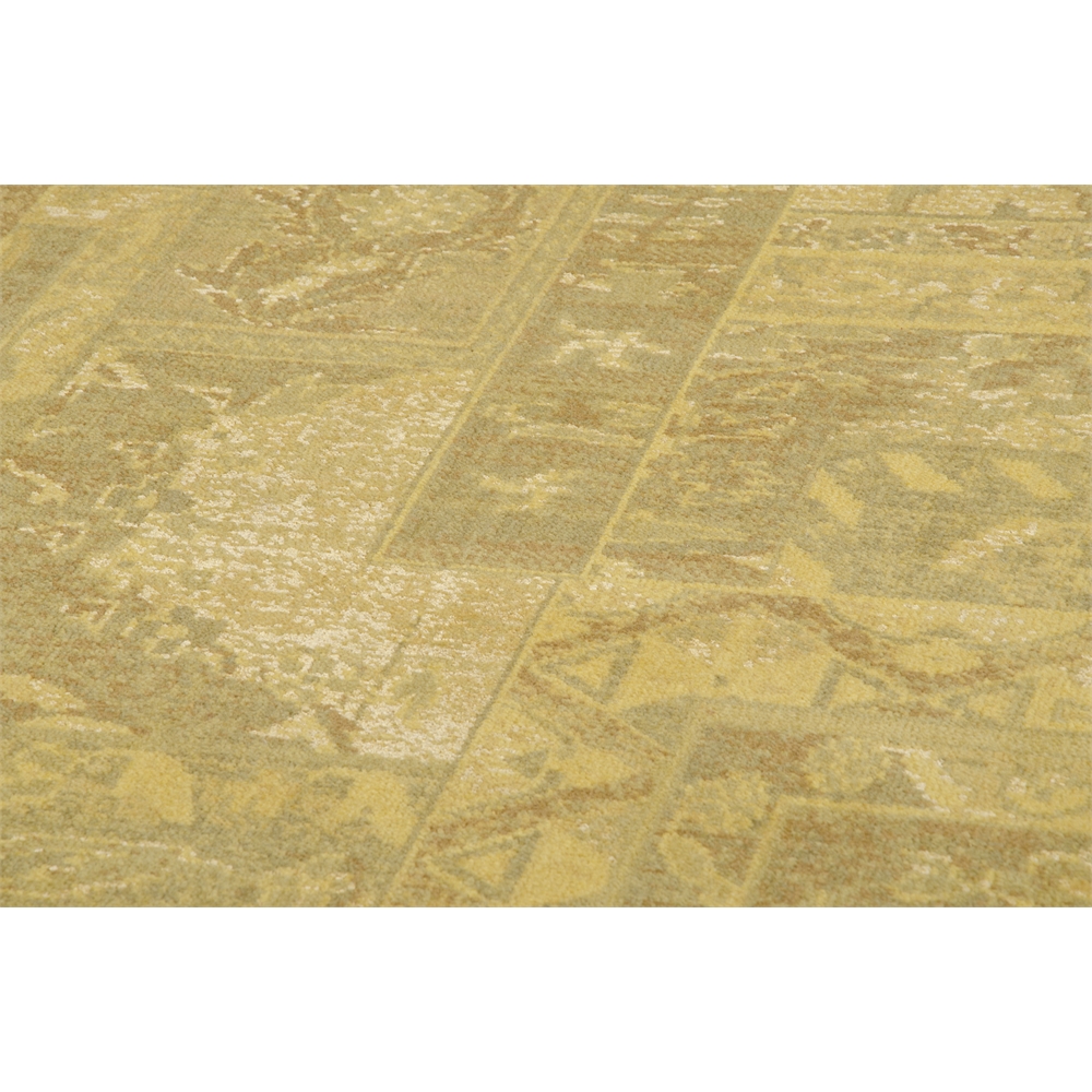 Silk Infusion Rectangle Rug By, Yellow, 7'9" X 9'9". Picture 2