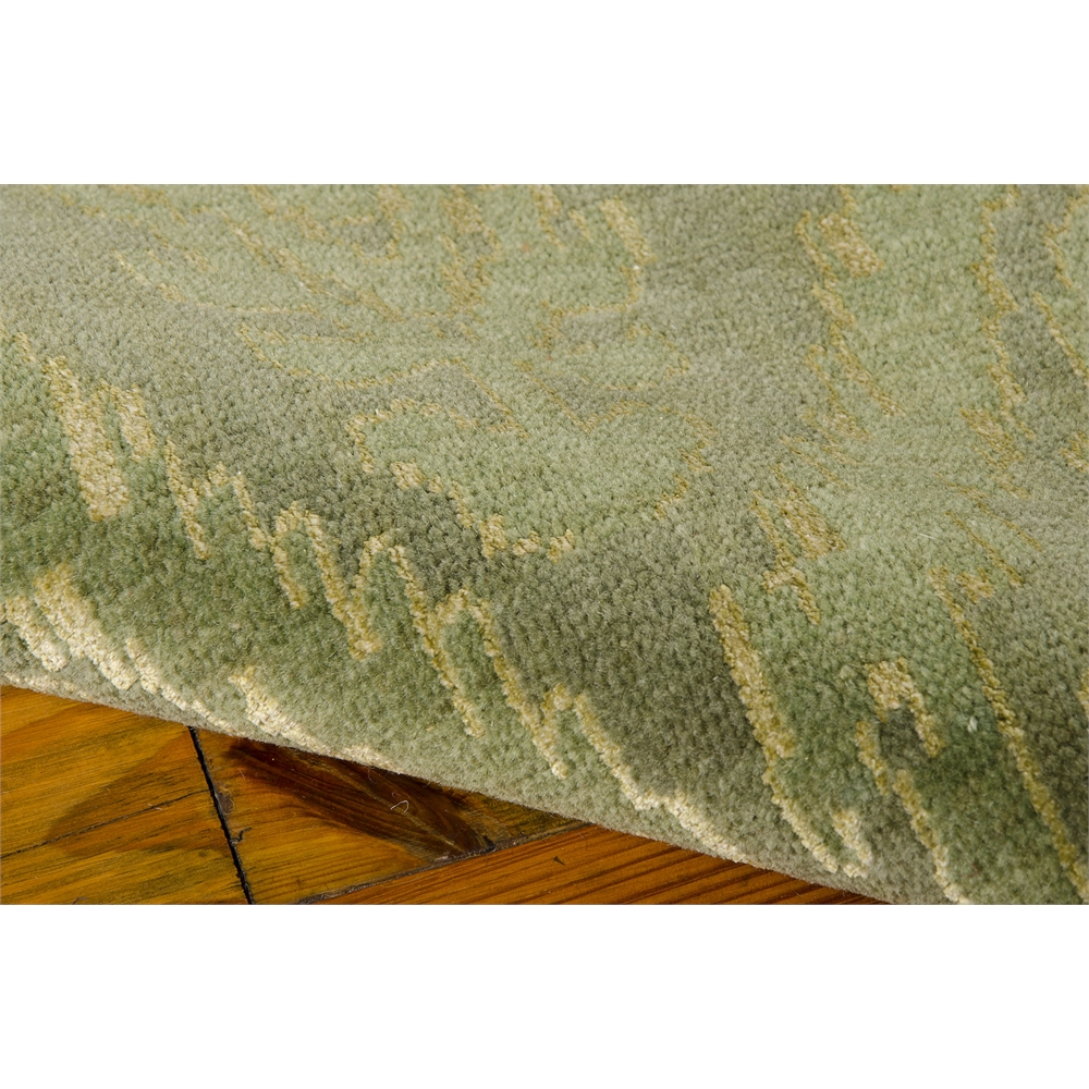 Silk Infusion Rectangle Rug By, Seafoam, 7'9" X 9'9". Picture 5