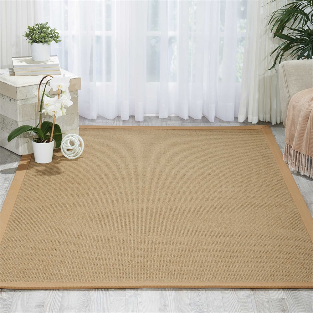 Sisal Soft Area Rug, Sand, 5' x 8'. Picture 4