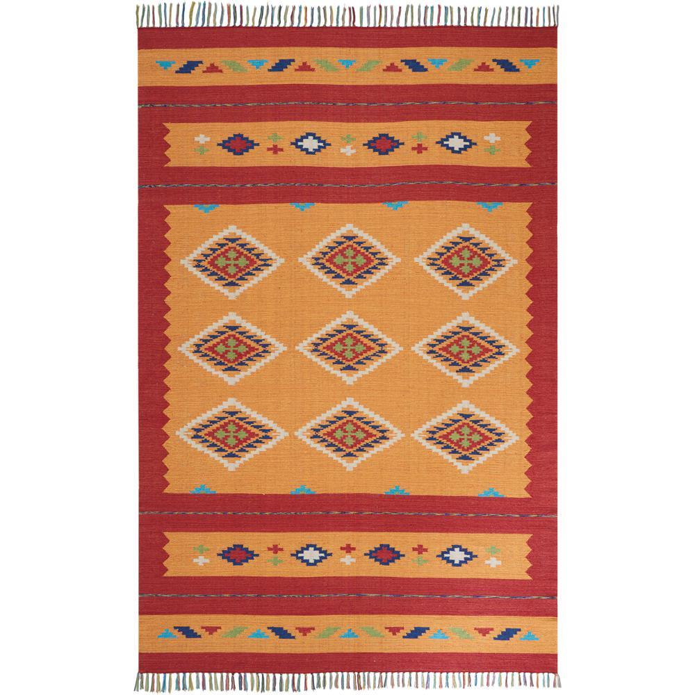Southwestern Rectangle Area Rug, 7' x 10'. Picture 1