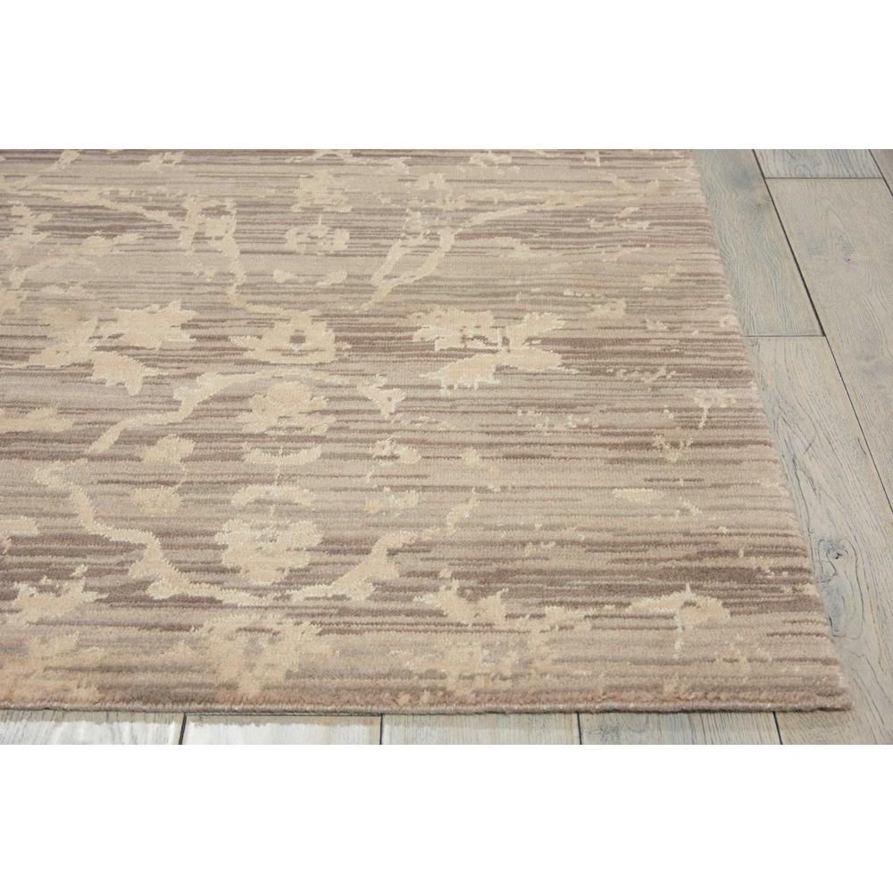 Silk Elements Area Rug, Taupe, 5'6" x 8'. Picture 3