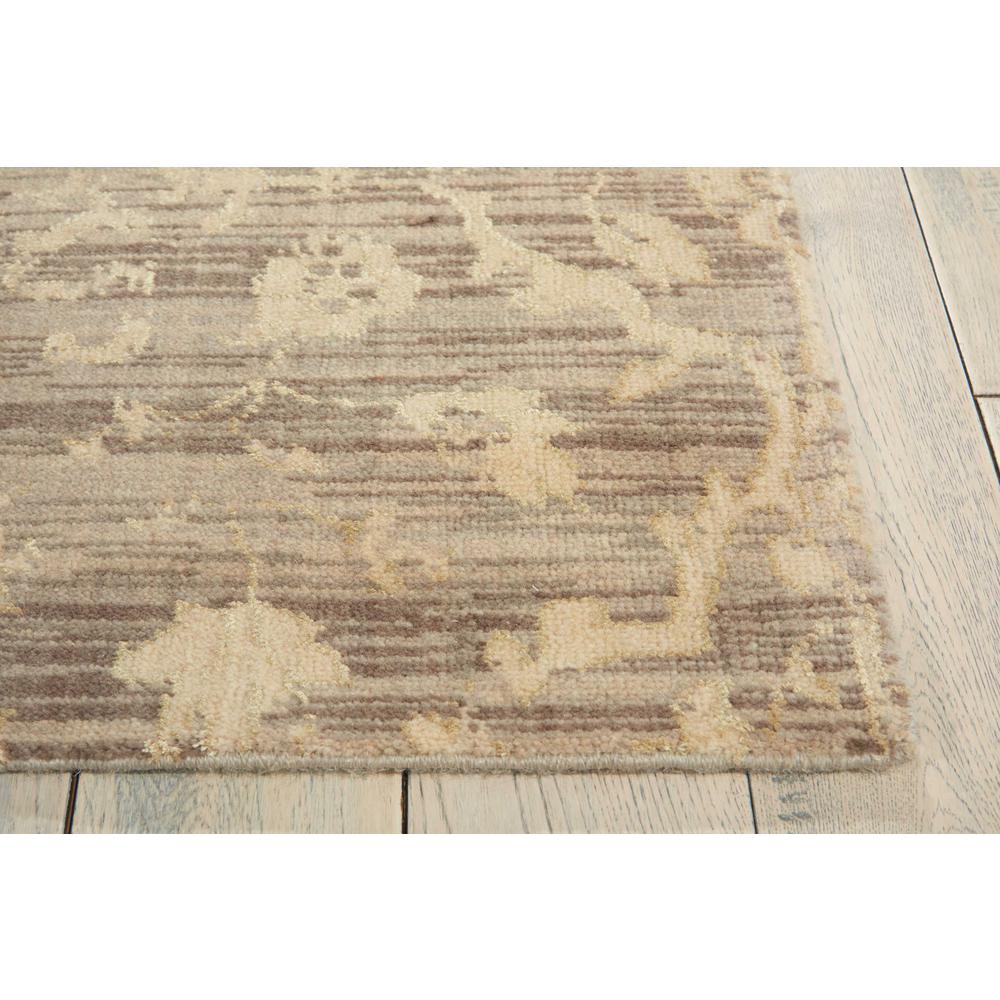 Nourison Silk Elements Taupe Area Rug. Picture 3