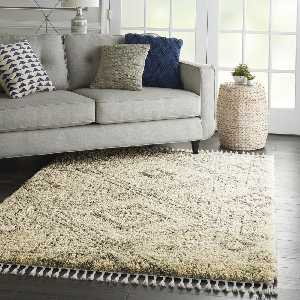 Shag Rectangle Area Rug, 5' x 8'. Picture 9