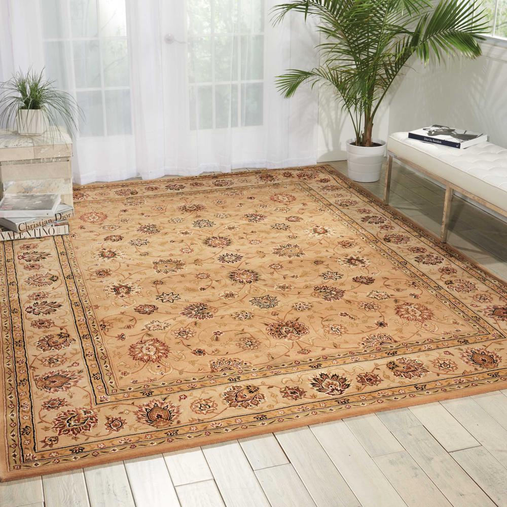 Traditional Rectangle Area Rug, 10' x 14'. Picture 3