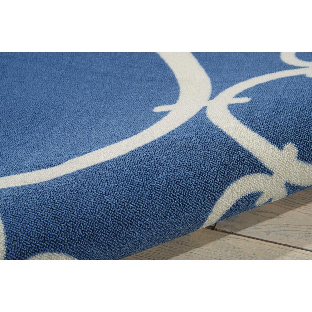 Sun N Shade Area Rug, Navy, 10' x 13'. Picture 7