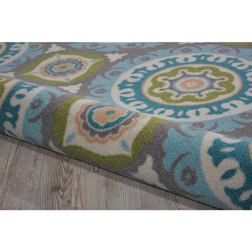 Sun N Shade Area Rug, Jade, 8'6" x SQUARE. Picture 6