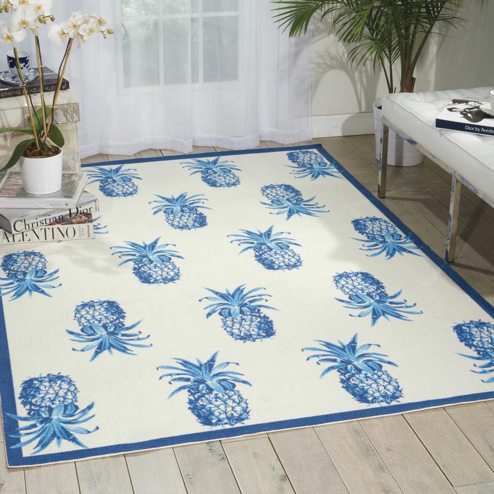 Sun N Shade Area Rug, Ivory, 10' x 13'. Picture 2