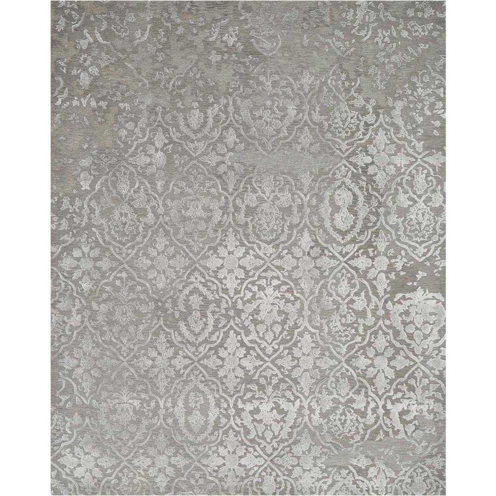 Opaline Area Rug, Charcoal/Silver, 7'9" x 9'9". Picture 1