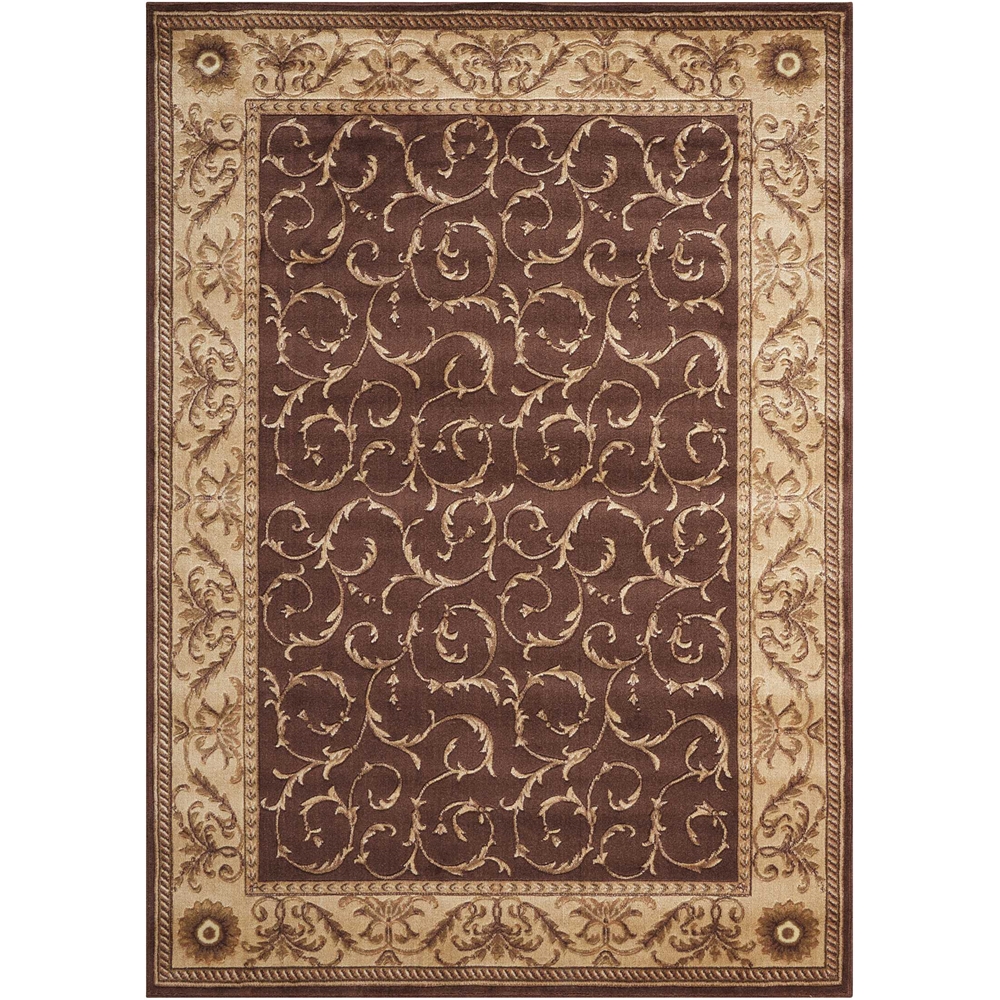 Nourison Somerset Brown Area Rug. Picture 1
