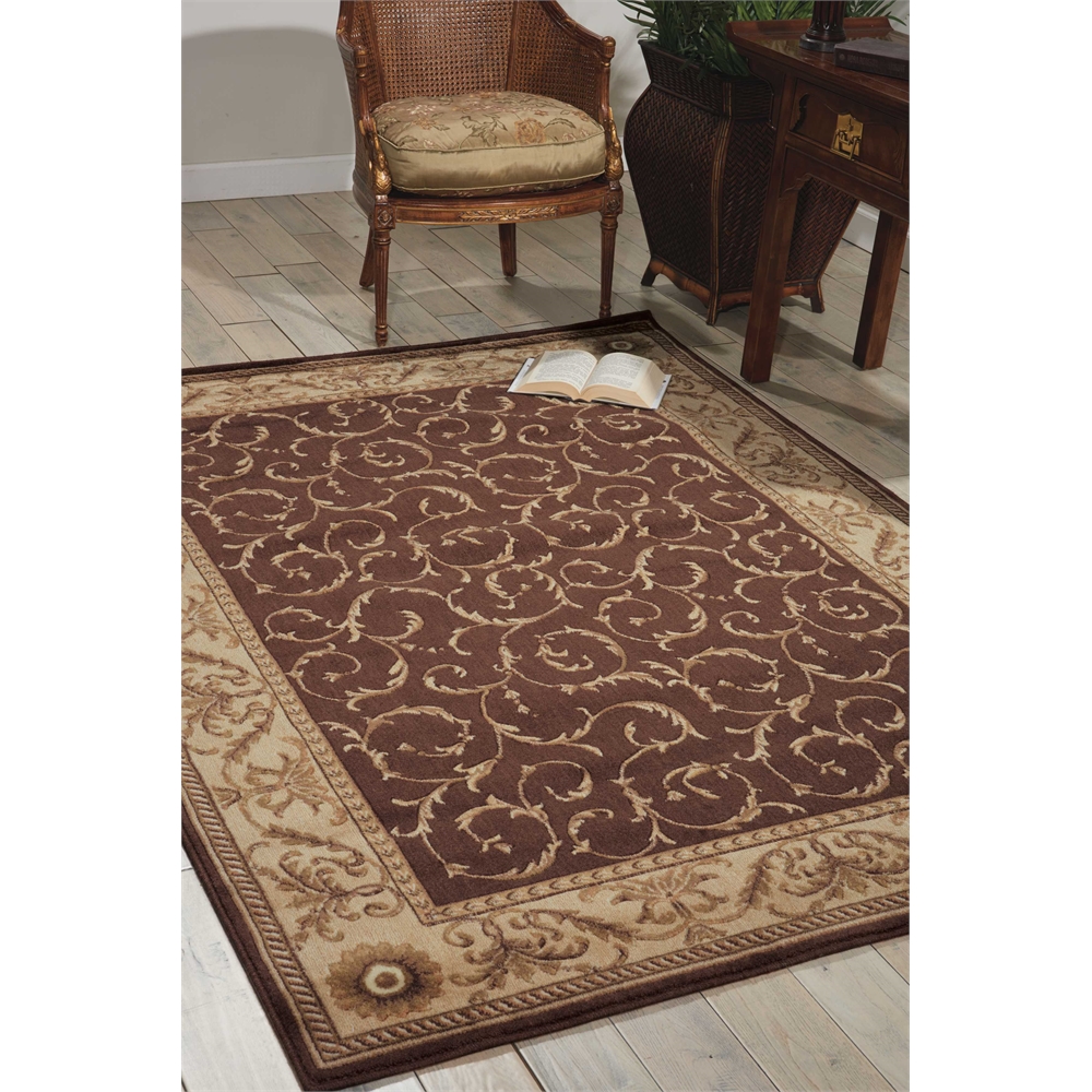 Nourison Somerset Brown Area Rug. Picture 6