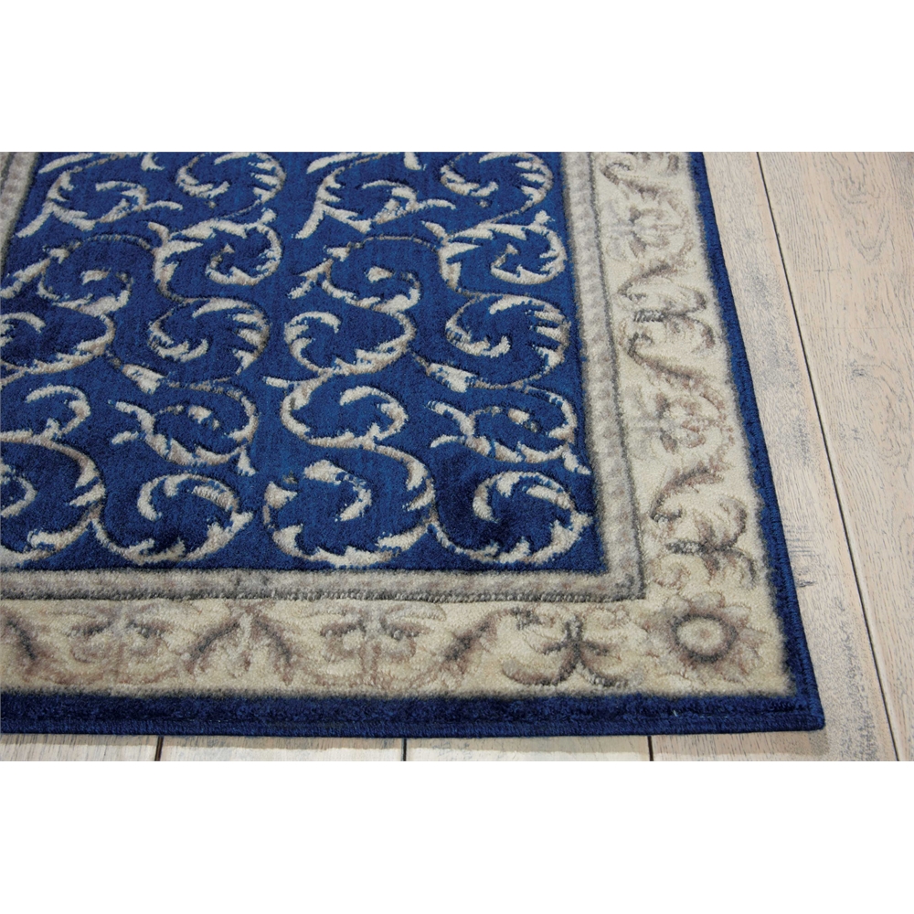 Nourison Somerset Navy Area Rug. Picture 3