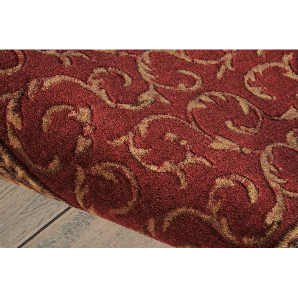 Nourison Somerset Red Area Rug. Picture 4