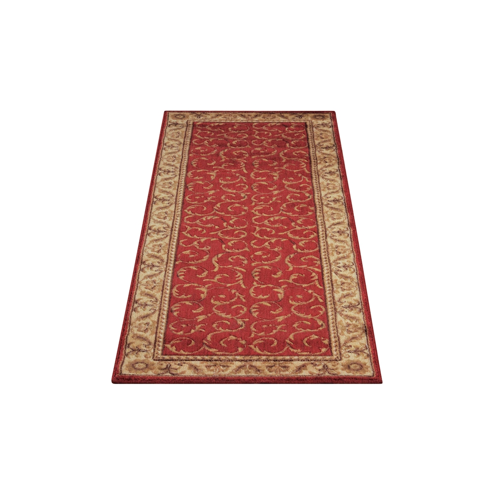 Nourison Somerset Red Area Rug. Picture 5