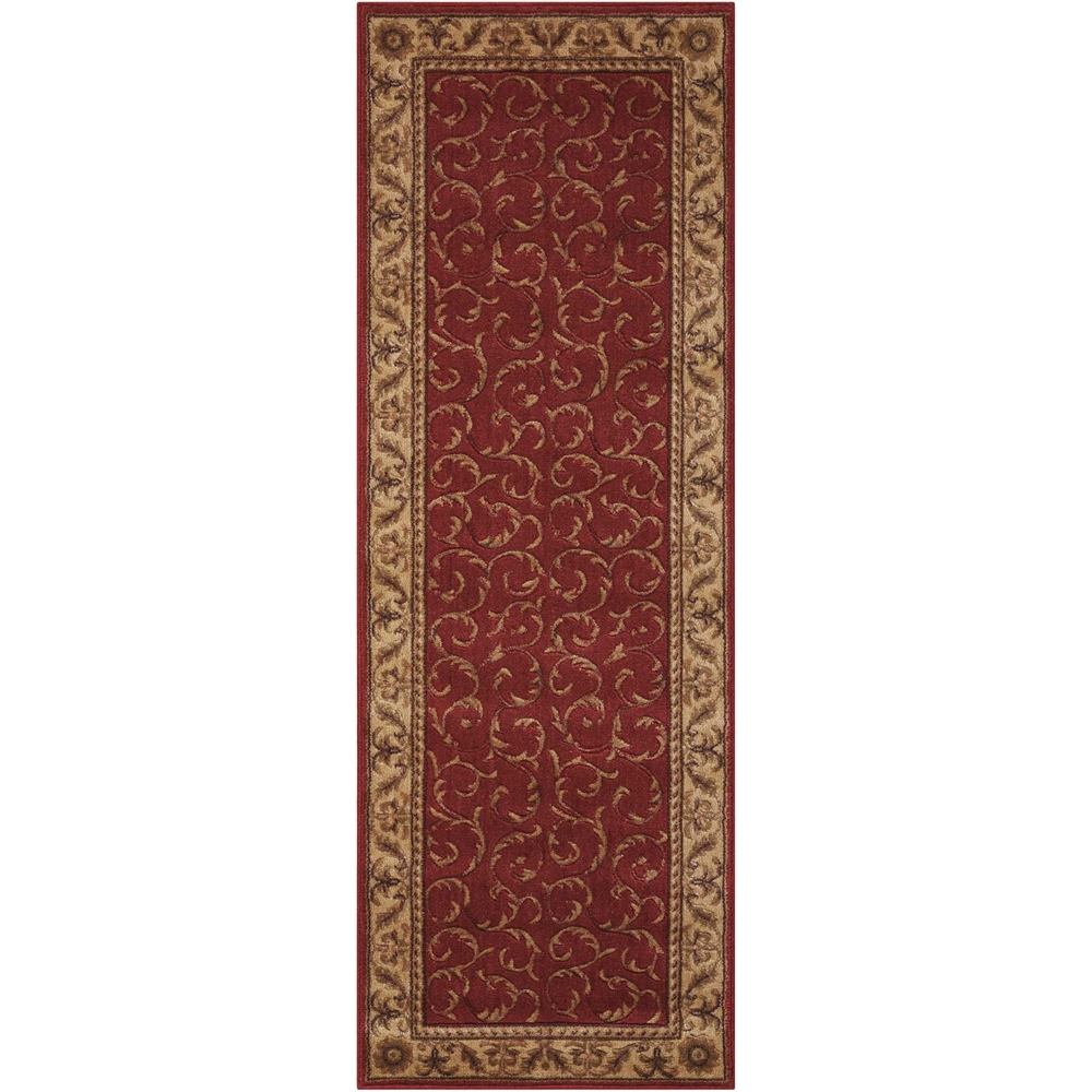 Nourison Somerset Red Area Rug. Picture 1