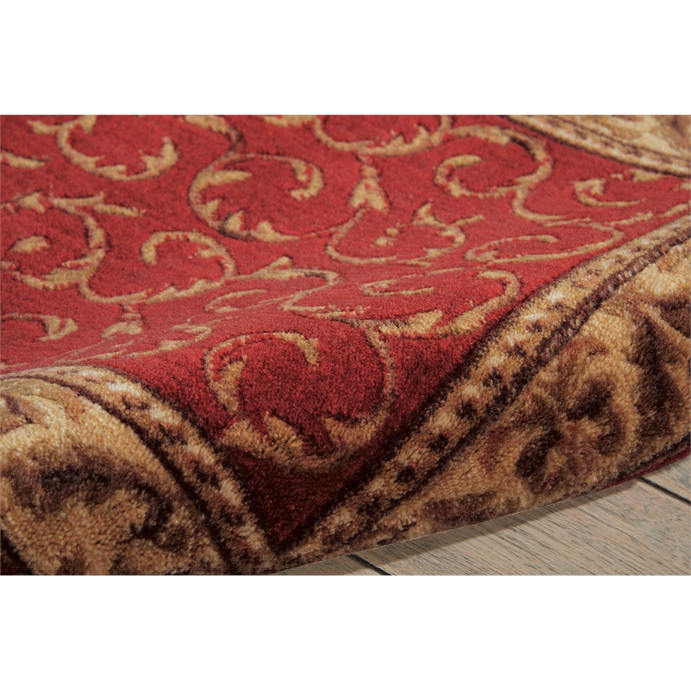 Nourison Somerset Red Area Rug. Picture 7