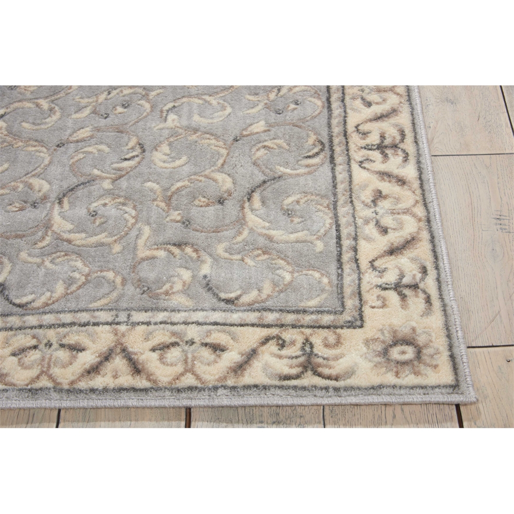 Nourison Somerset Silver Area Rug. Picture 3