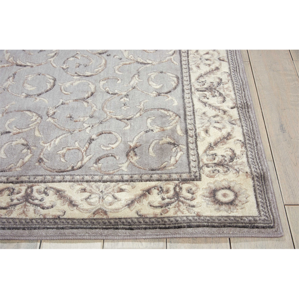 Nourison Somerset Silver Area Rug. Picture 3