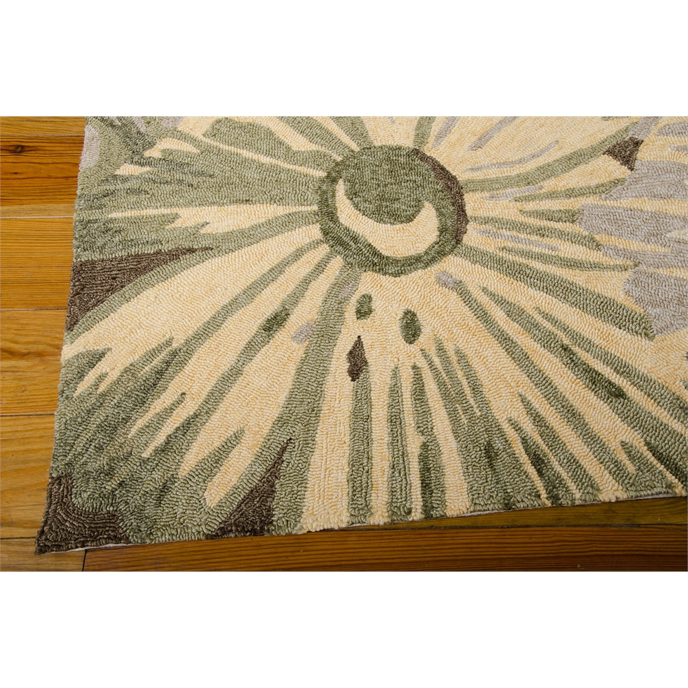 South Beach Rectangle Rug By, Kiwi, 5' X 7'6". Picture 1