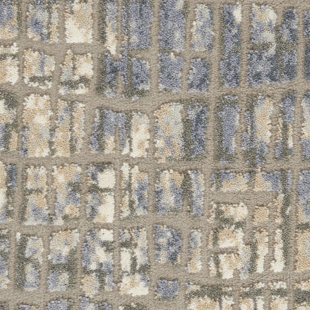 KI39 Sahara Area Rug, Blue/Grey, 5'3" X 7'3". Picture 6