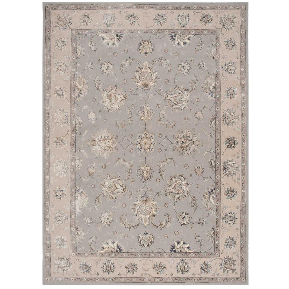 Serenade Area Rug, Grey, 5'3" x 7'5". The main picture.