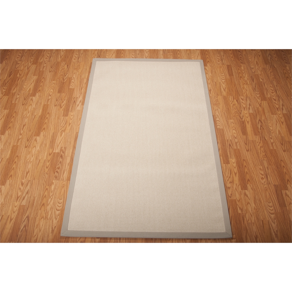 Sisal Soft Area Rug, Eggshell, 5' x 8'. Picture 3