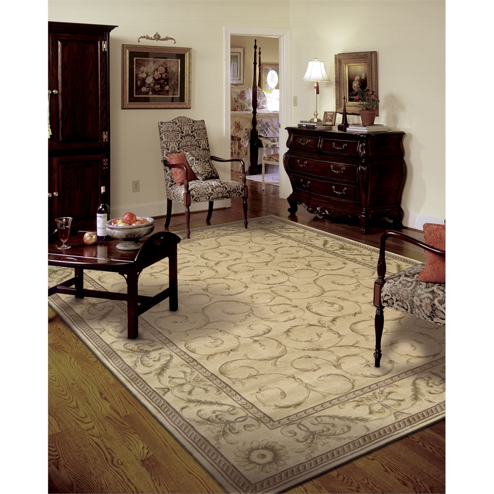 Nourison Somerset Ivory Area Rug. Picture 2